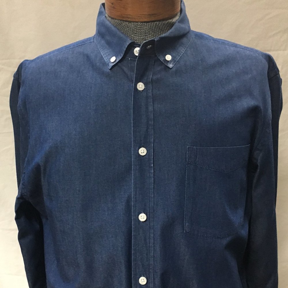 Saturdays New York Denim Button Down